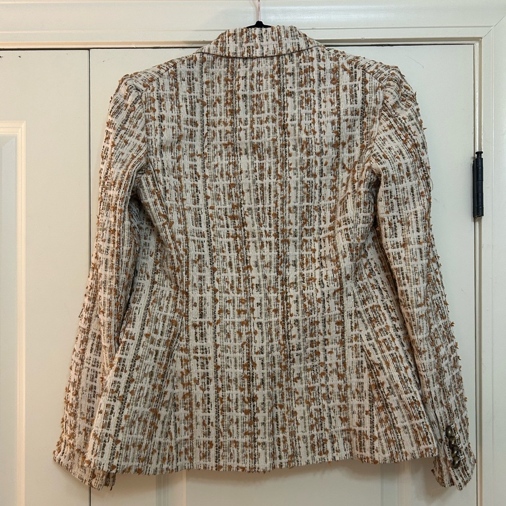 NWT Veronica Beard Dickey Cutaway Tweed Blazer - Picture 6 of 8